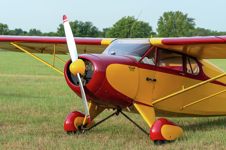 Funk B85C Vintage Aircraft Photograph by James Barber Funk B85C Vintage Aircraft Photograph by James Barber
