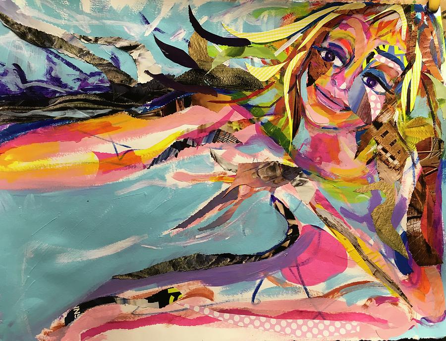 Abstract Painting - Funky Dream by Amy Casteel Abstract Painting - Funky Dream by Amy Casteel