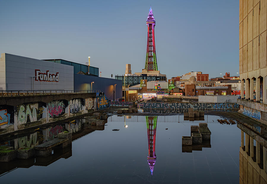Blackpool Photograph - Funland by Nick Barkworth