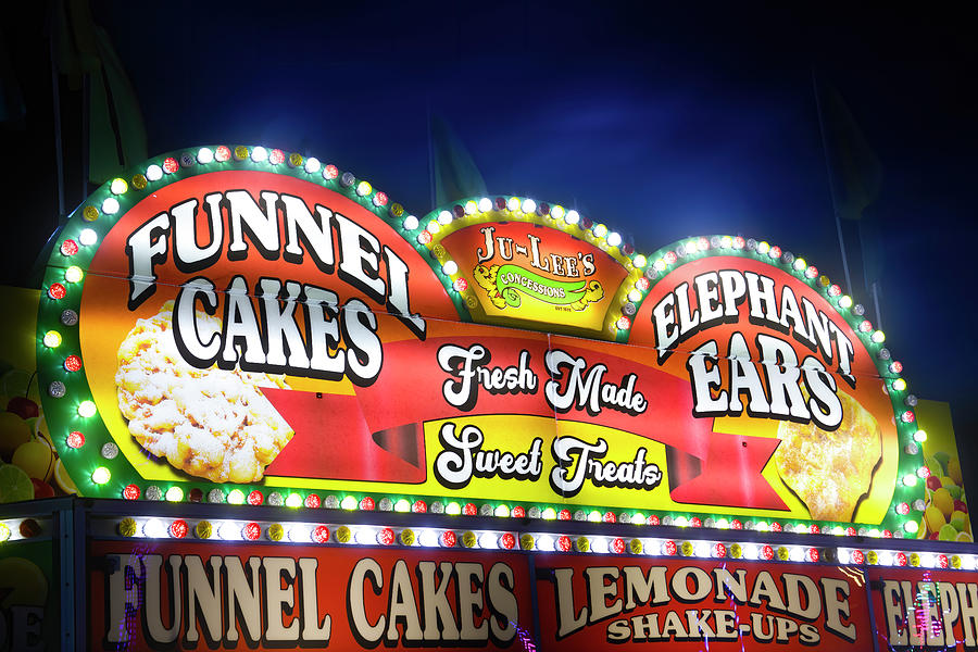 Funnel Cakes and Elephant Ears Photograph by Mark Andrew Thomas