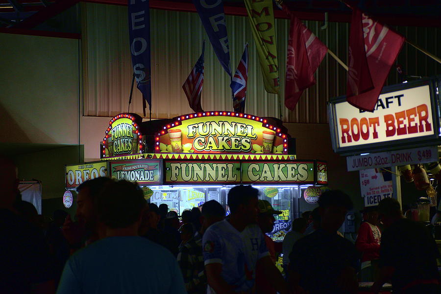 Funnel Cakes Concession Photograph by Christopher Mercer