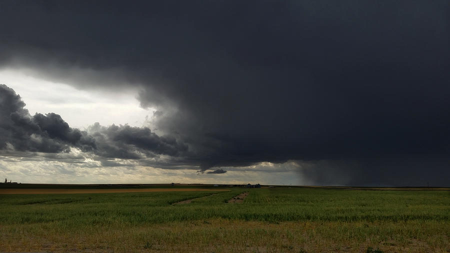 Funnel Cloud Near Cheyenne Wells, Colorado.  Photograph by Ally White