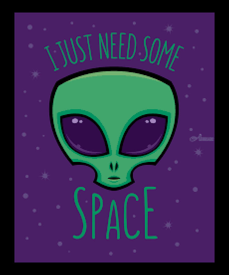 Funny Alien Puns Digital Art By The Pristine Artist