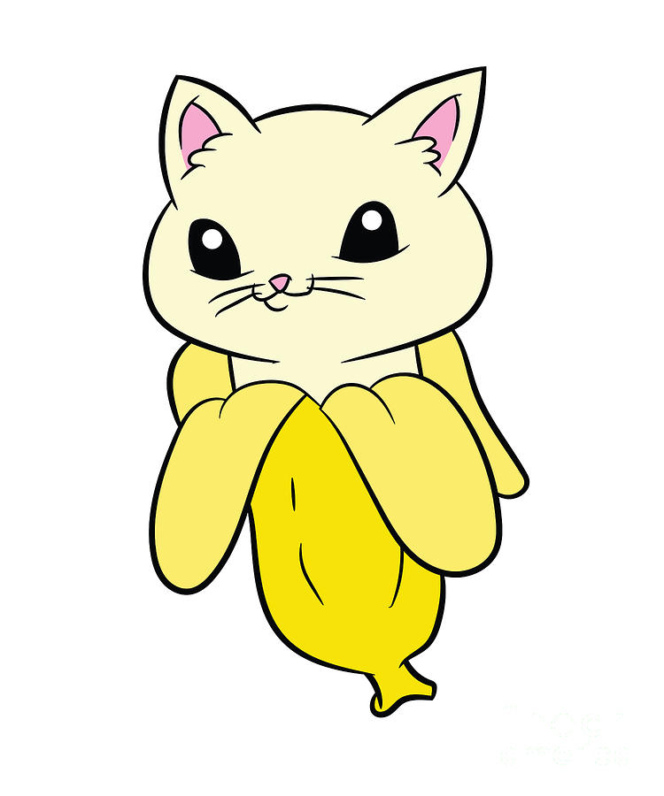 Funny Banana Cat Funny Cat In Banana Love Cats And Bananas Tapestry