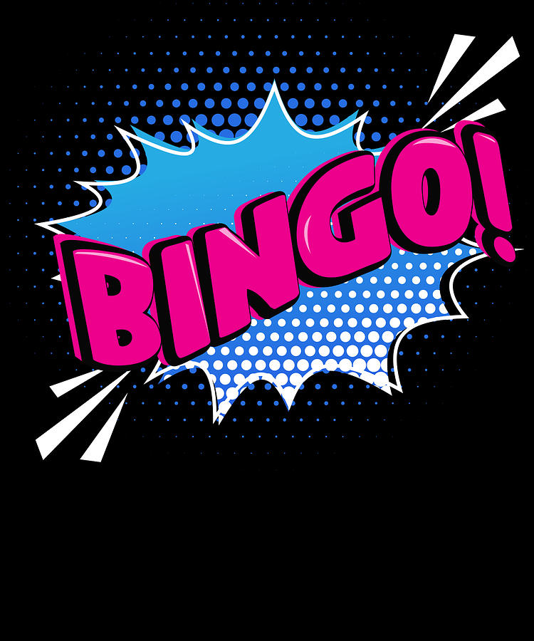 Funny Bingo Player Gift Digital Art by Big Dreams | Fine Art America