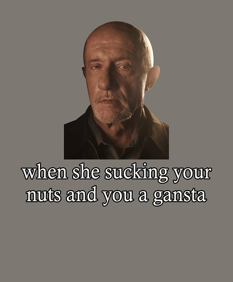 Funny Breaking Bad Mike Ehrmantraut Meme When She Sucking Your Nuts and ...