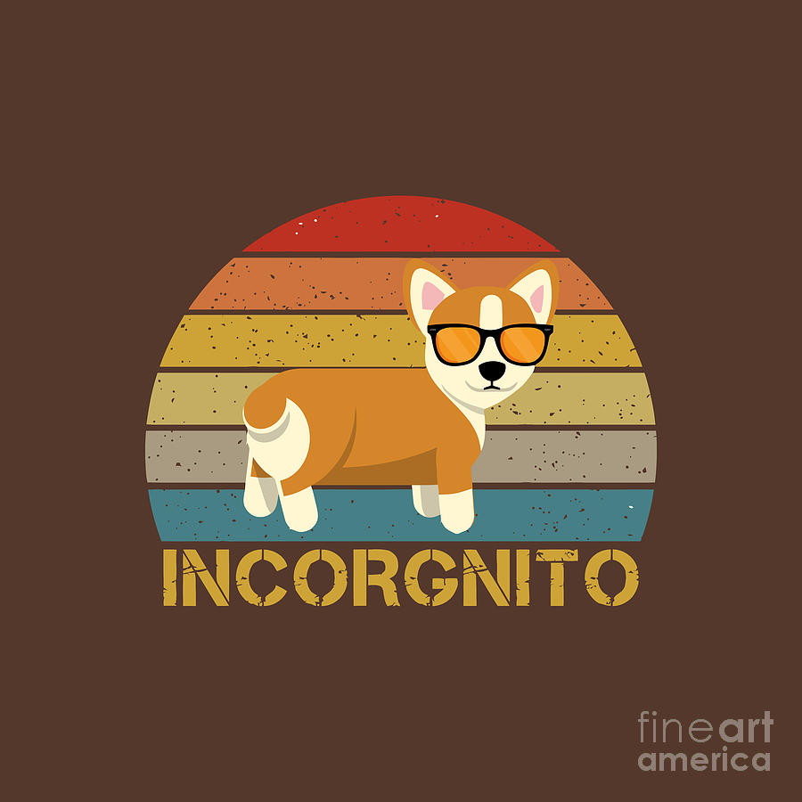 Funny Corgi Drawing by Siska Namaga | Fine Art America