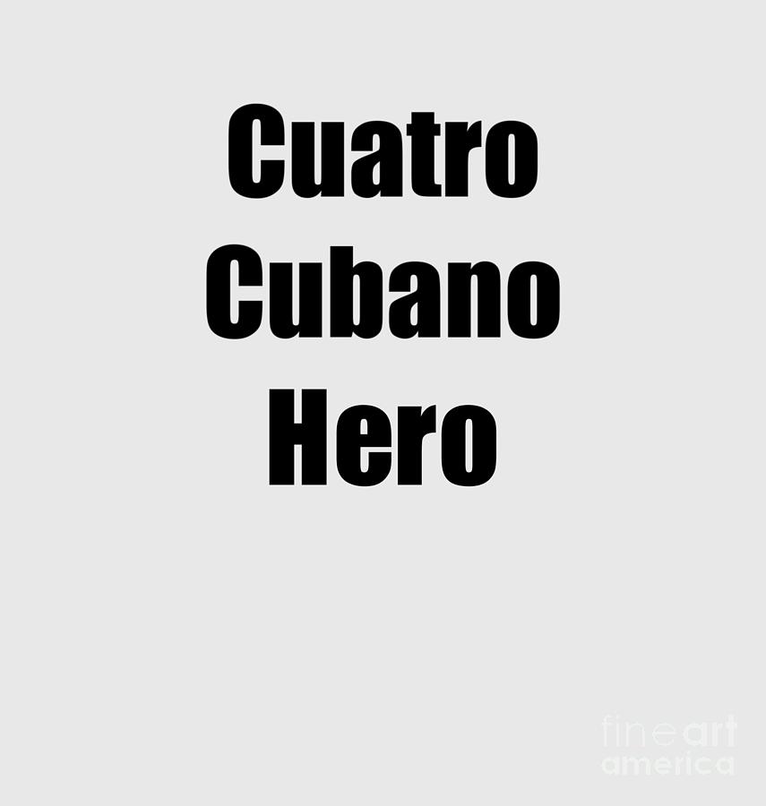 Musician Digital Art - Funny Cuatro Cubano Hero Musician Gift Instrument Player Present by Jeff Creation