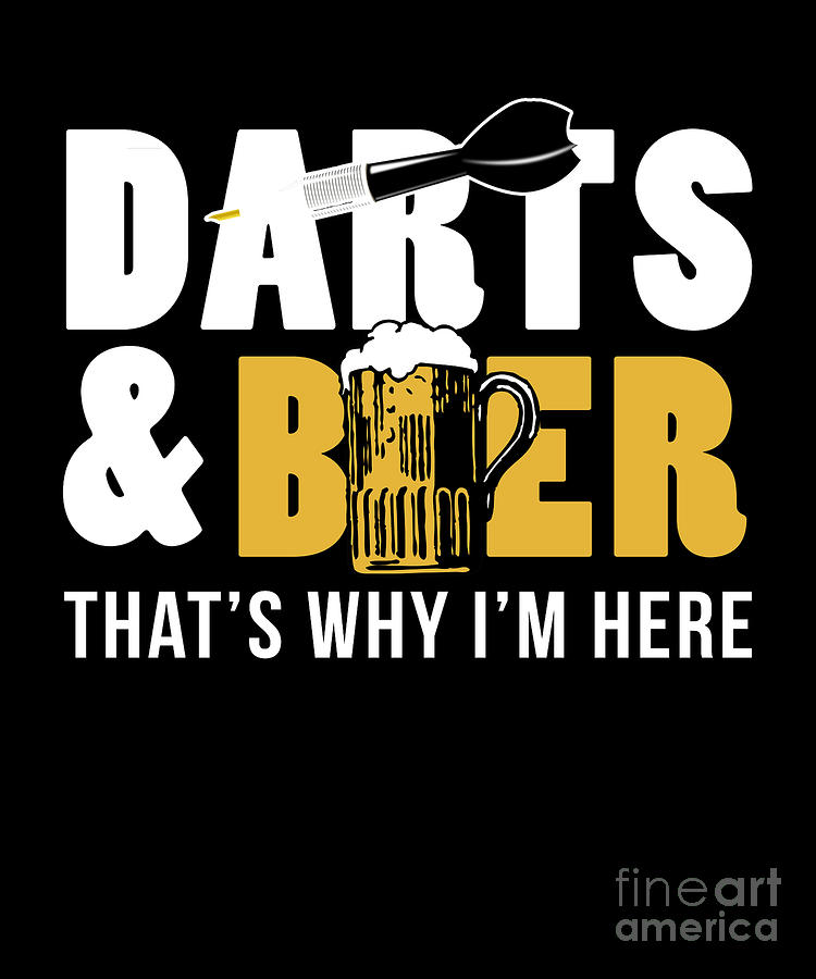 Blozend Onzorgvuldigheid Wereldvenster Funny Darts Player Throwing Darts Pub Games Gift Digital Art by Lukas Davis  - Pixels