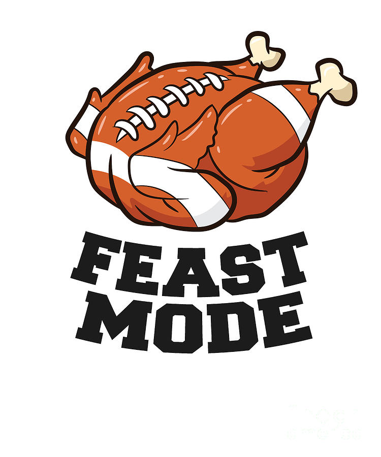 Thanksgiving turkey football player coach fan Sticker