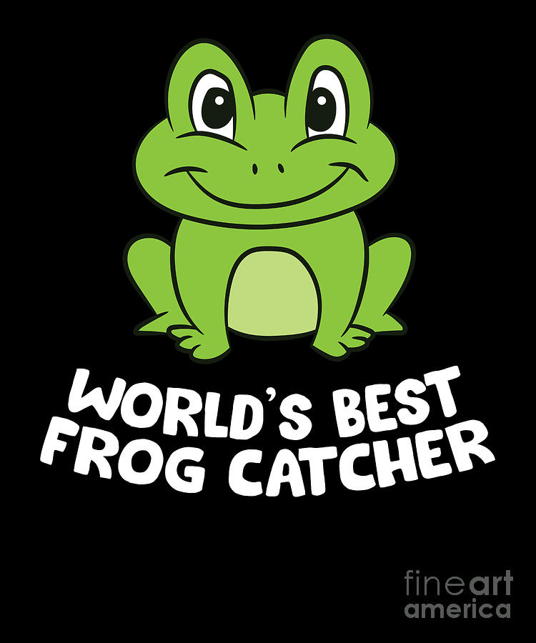 Best Frog Catcher Digital Art by Manuel Schmucker - Pixels