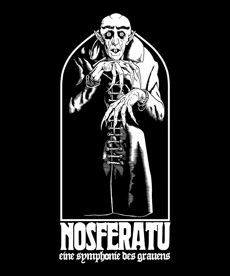 Funny Gift For Nosferatu Classic Fans Digital Art by Mellox | Fine Art ...