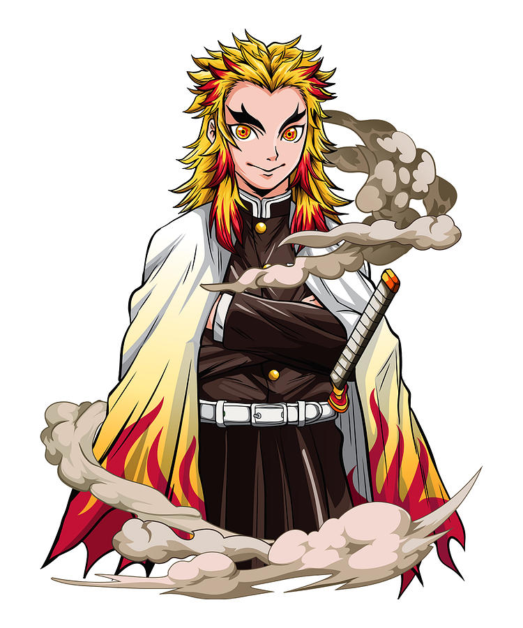 Kyojuro Rengoku  Anime demon, Slayer anime, Demon art