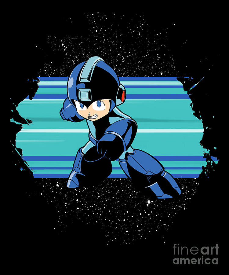 Funny Ts For Mega Video Man Games T For Music Fans Drawing By Anime Chipi Fine Art America 7236