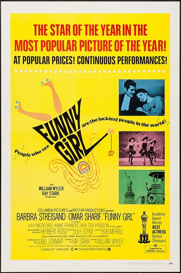 Funny Girl Poster Digital Art by Maria Sanchez | Pixels