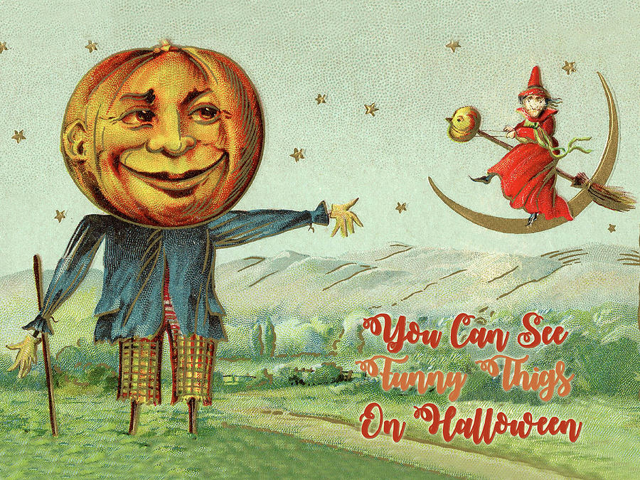 Funny Halloween Things Digital Art by Long Shot