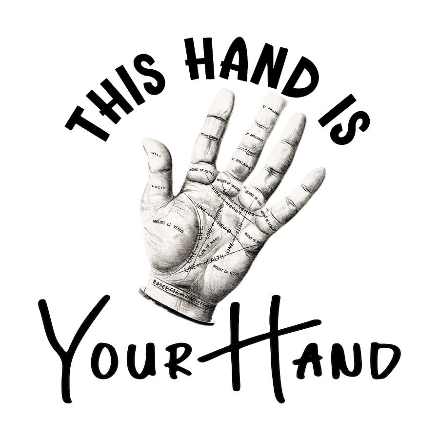 Funny Hand - This Hand is Your Hand Digital Art by Bob Pardue