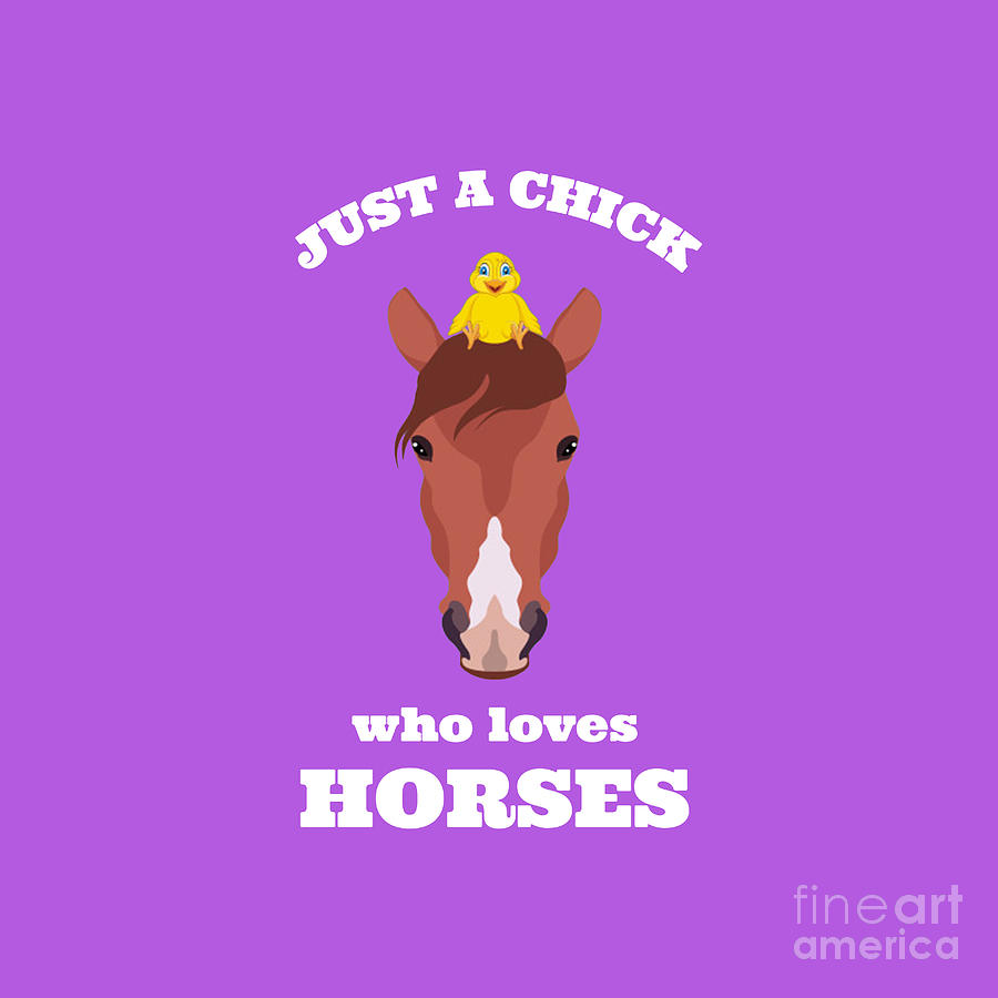 Funny Horse Drawing by Cindy Pertiwi