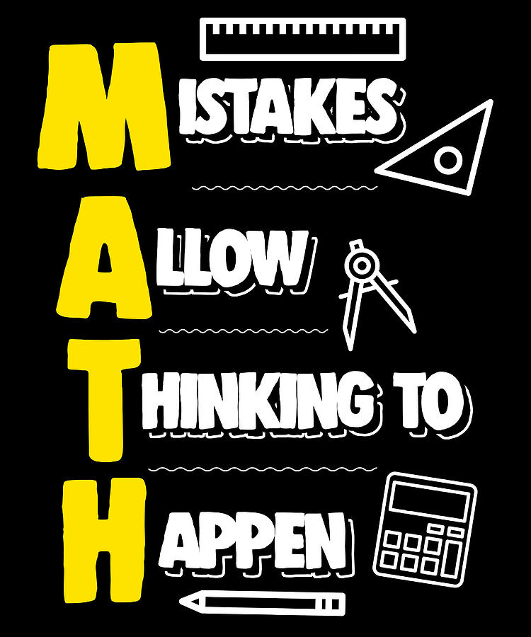 Funny Math Apparel Poster Painting by Wood Allen - Fine Art America