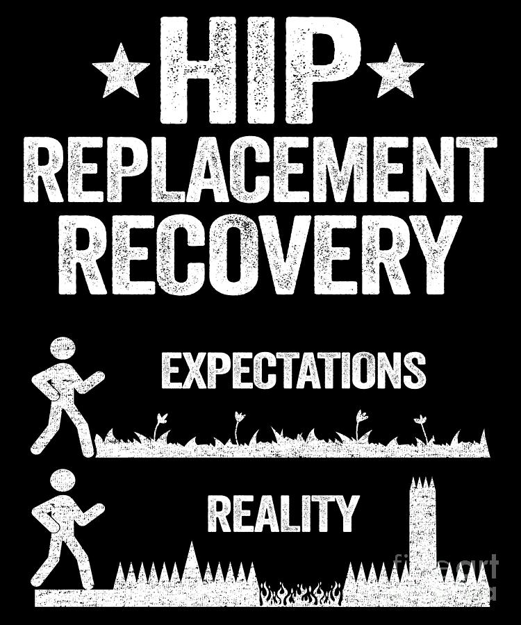 Hip Replacement Upgrade Funny Recovery Surgery Throw Pillow by Stronzi