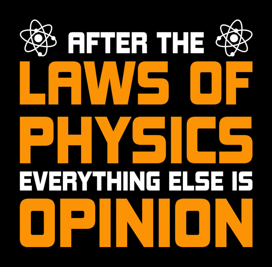 Funny Physics Gift Physicist Science Physics Digital Art by Van Art