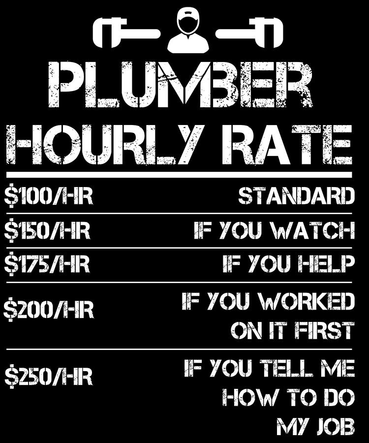 plumber hourly rate
