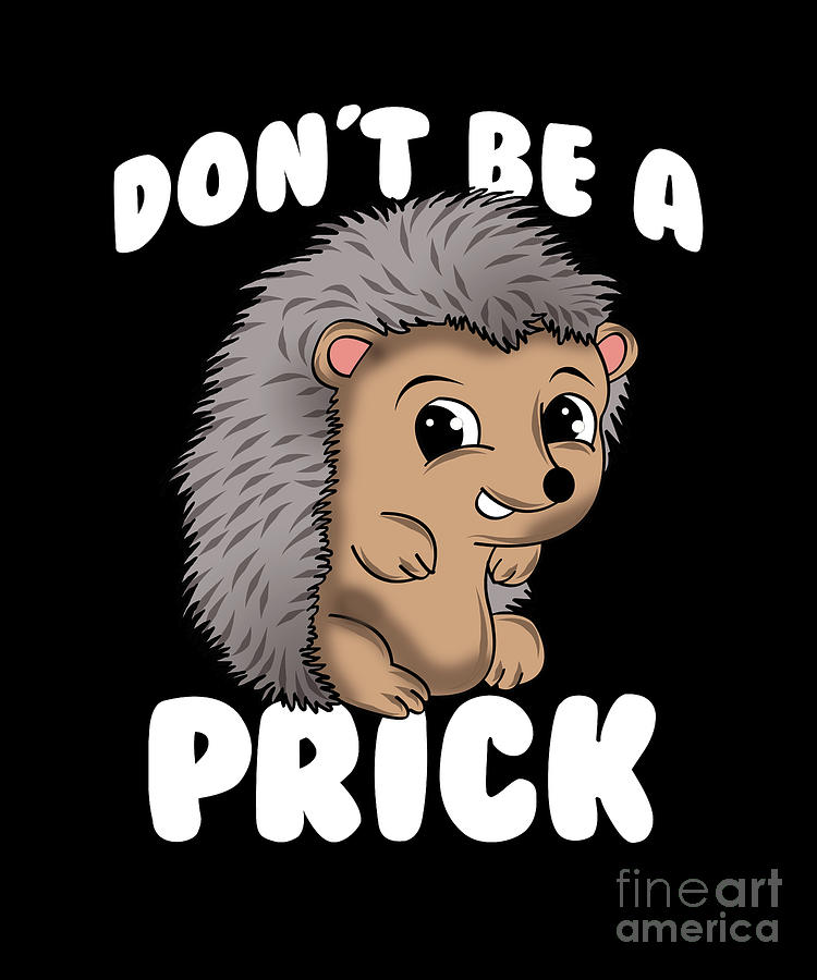 Funny Porcupine Animal Love Cute Hedgehog Gift Digital Art by Lukas Davis -  Fine Art America
