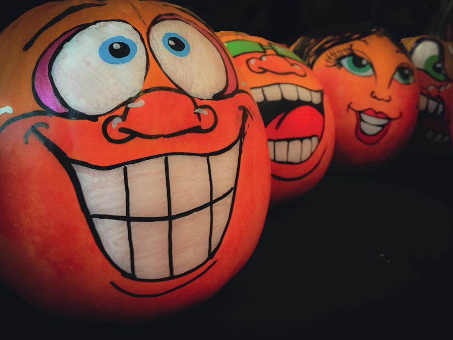 Funny Pumpkins 2 Photograph