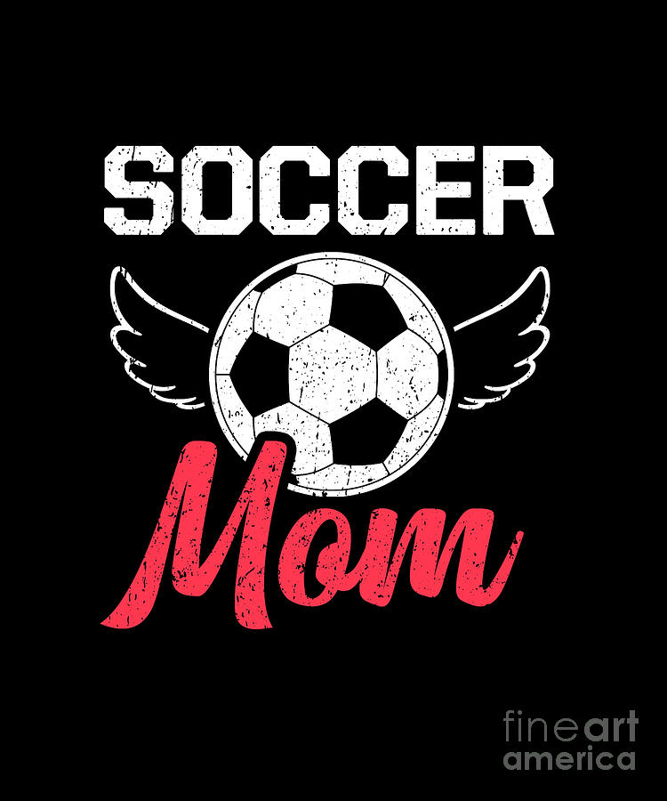 Funny Soccer Mom Digital Art by J M