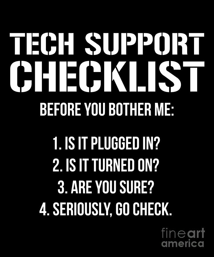 tech support funny