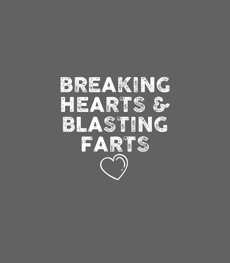 FUNNY VALENTINES DAY Breaking Hearts and Blasting Farts Digital Art by ...