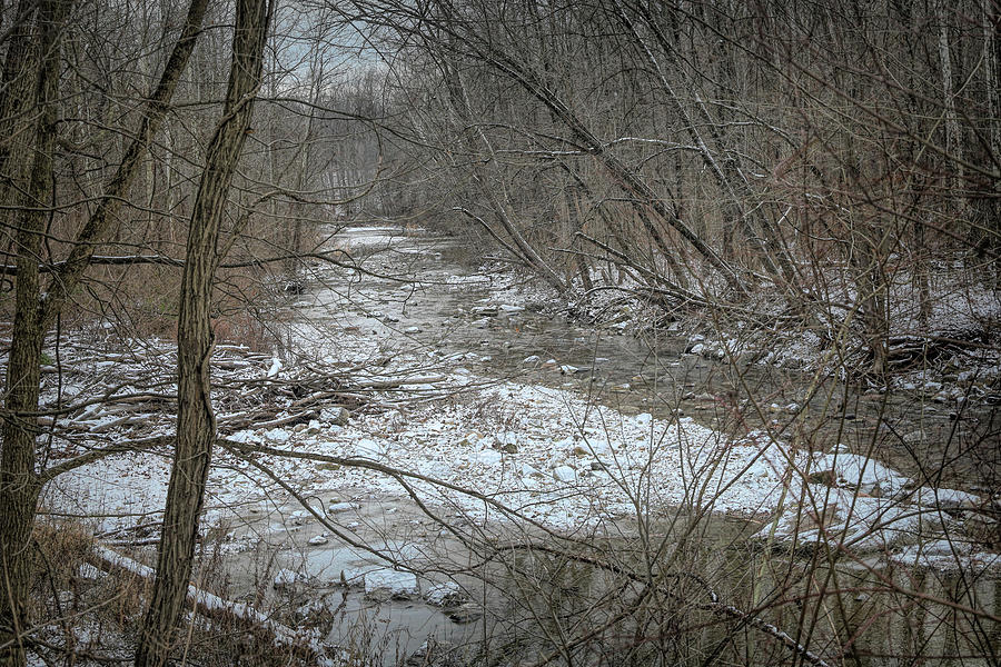 Furnace Run in December Photograph by Dennis Lundell