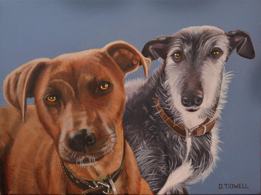 Furry Friends Painting by Deborah Tidwell Artist