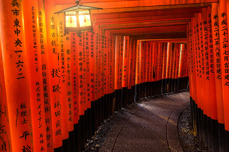 Fushimi Inari Torii Gates Photograph by Azrin Az