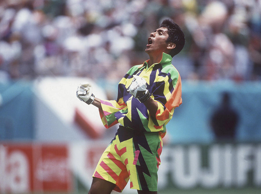 Fussball : WM 1994 , Mexico - Irland ( MEX - IRL ) 2:1 Photograph by Lutz Bongarts