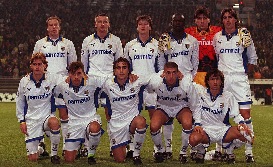 Fussball: Champions League 97/98 Ac Parma, 04.11.97 Photograph by Mark Sandten