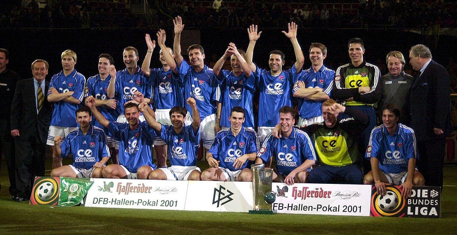 Fussball: Dfb-hallenmasters 2001 Photograph by Christof Koepsel