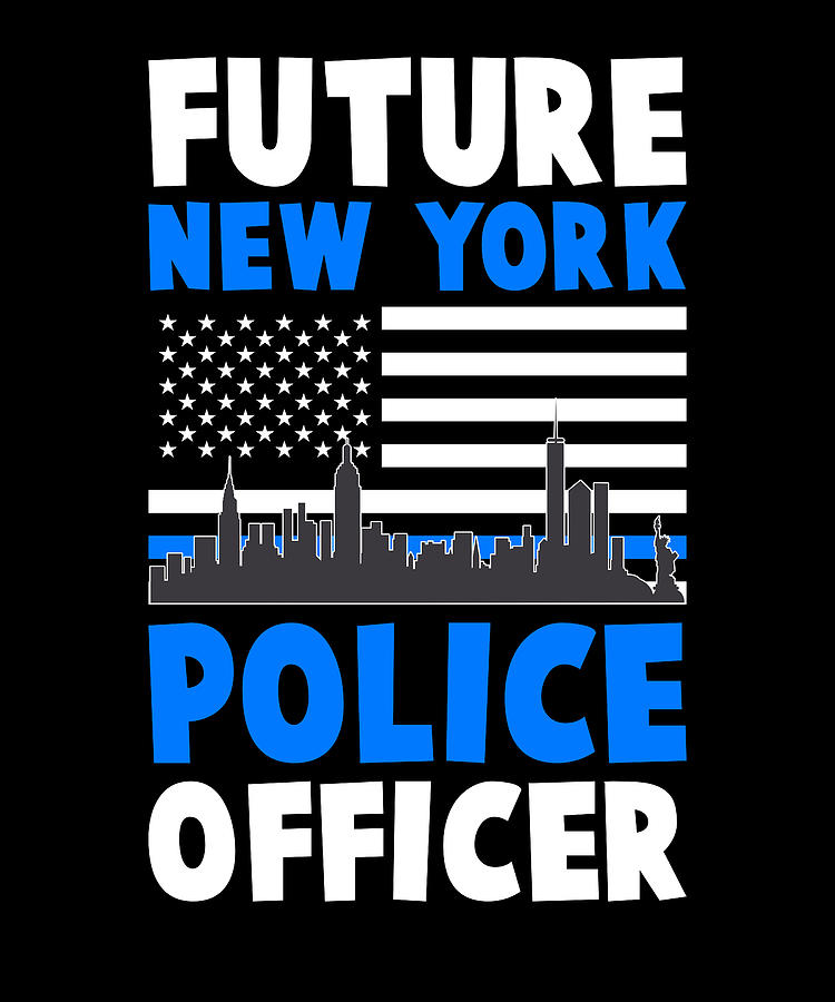 New York City Digital Art - Future New York Police Officer by Me