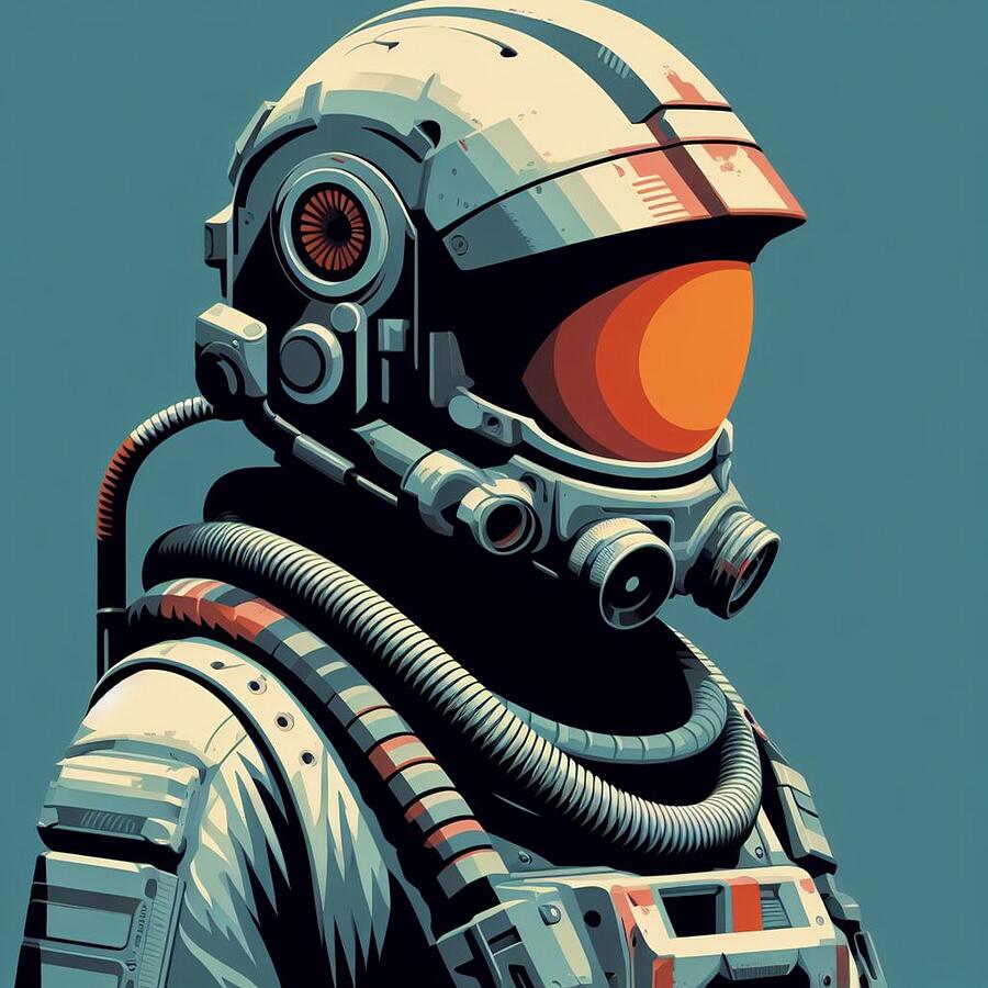 Future of Space Exploration through Sci-Fi Inspired Astronautics and Technology Digital Art by Artfinity X Future of Space Exploration through Sci-Fi Inspired Astronautics and Technology Digital Art by Artfinity X