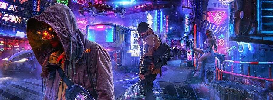 Night Artwork Futuristic City Cyberpunk Wallpaper Preview0.Jpg