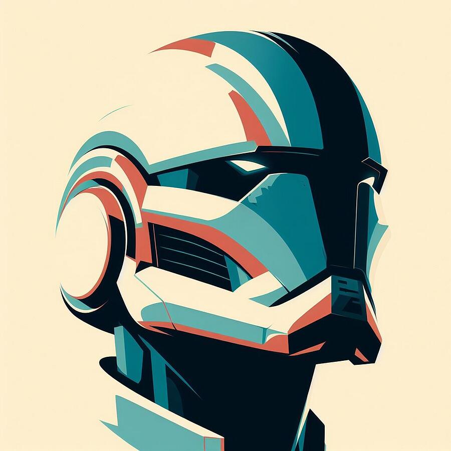 Futuristic Helmet Design of Tomorrow - Sci-Fi Character Concept Digital Art by Artfinity X Futuristic Helmet Design of Tomorrow - Sci-Fi Character Concept Digital Art by Artfinity X