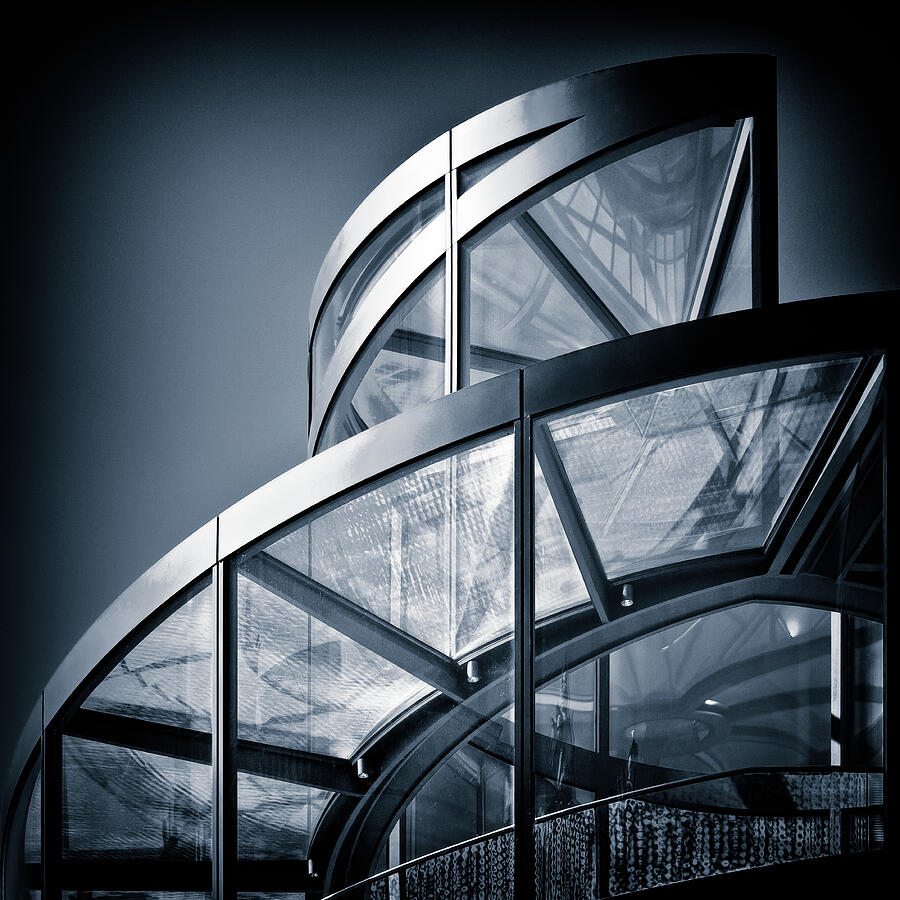 Futuristic Staircase Photograph