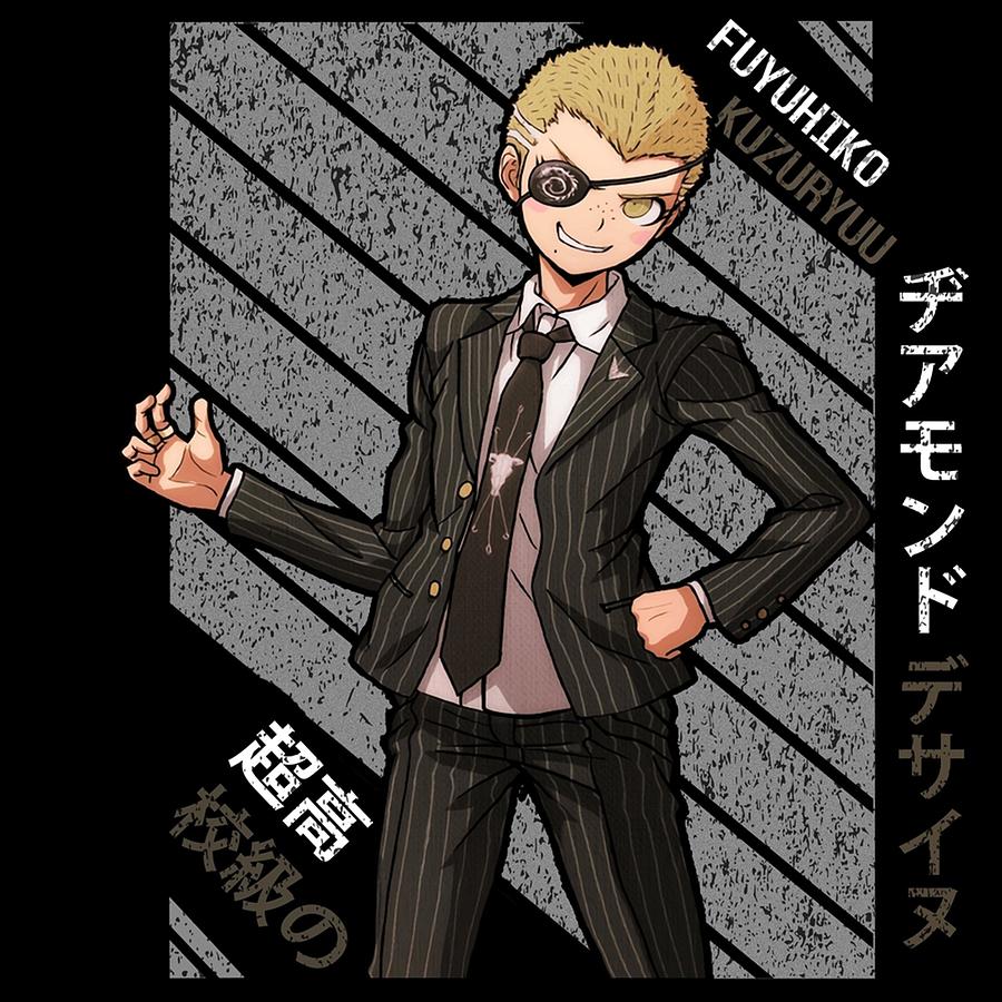 Fuyuhiko Kuzuryu - Super DanganRonpa 2 Poster Digital Art by Jeffery ...