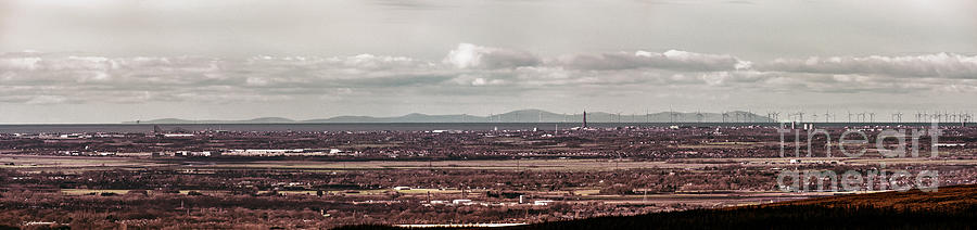 Winter Photograph - Fylde Coast and Isle of Man Panorama by Stephen Cheatley
