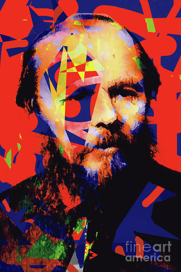 Fyodor Dostoevsky VIII Digital Art by Zoran Maslic - Fine Art America