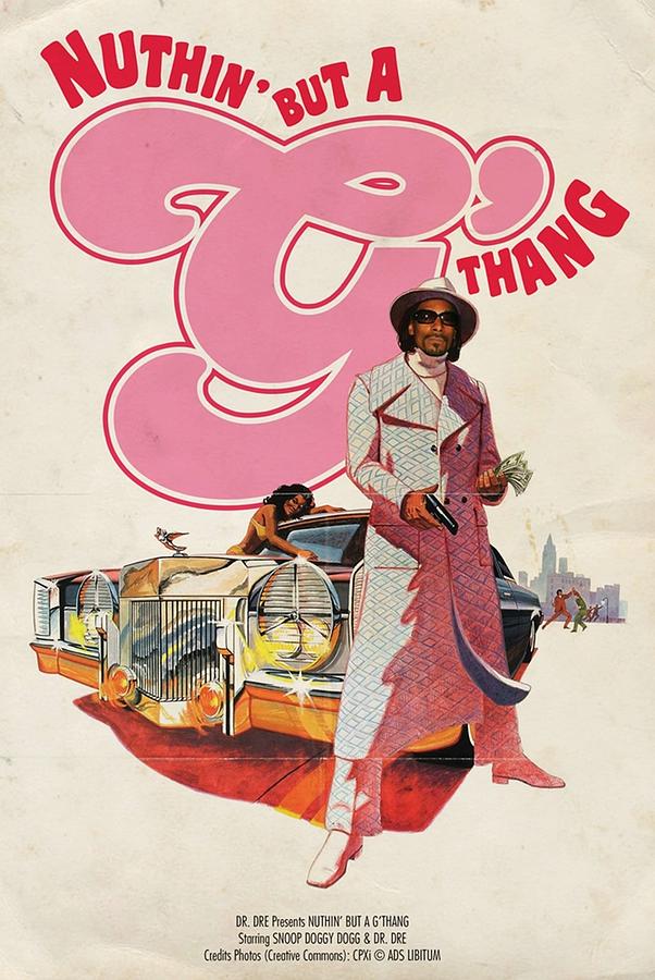 G Thang Poster Digital Art By Kailani Smith