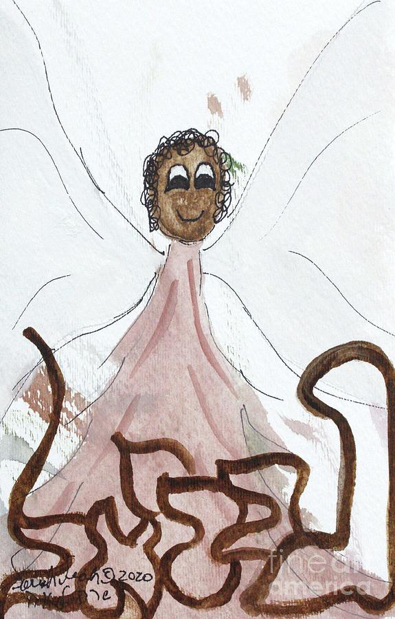 GABRIEL an63 Painting by Hebrewletters SL