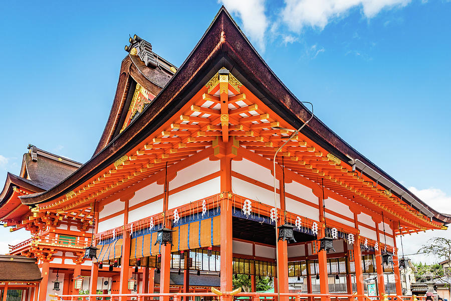 Gai-Haiden, Fushimi Inari-Taisha shrine, Kyoto Photograph by Lyl Dil Creations