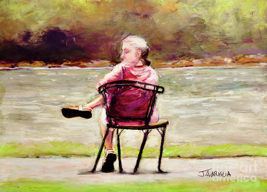 Gail Painting by Joyce Guariglia