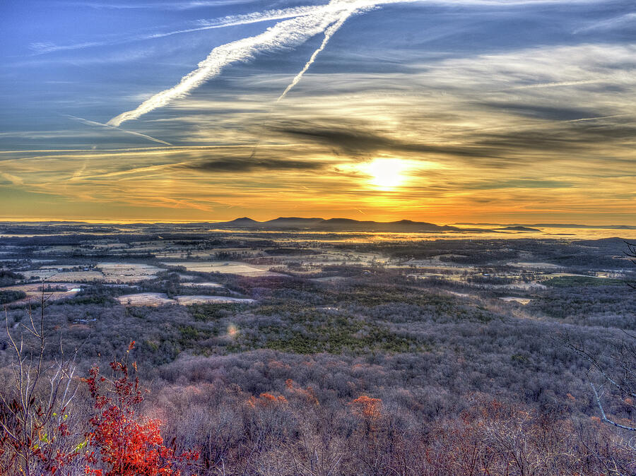 Gaither Mountain Overlook Sunrise- Arkansas Photograph by Lee and Renee Walsh Gaither Mountain Overlook Sunrise- Arkansas Photograph by Lee and Renee Walsh
